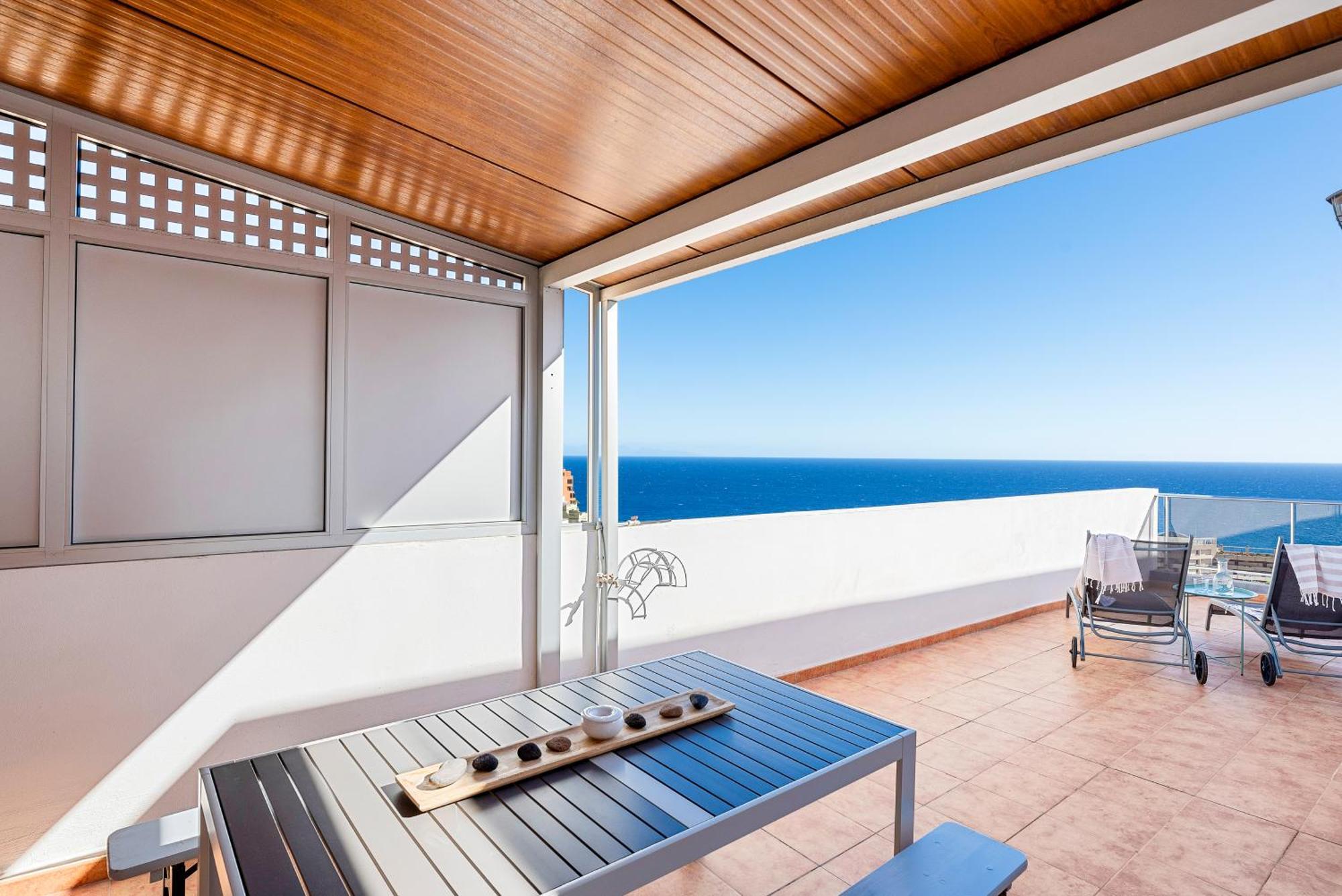 Boutique Apartment With Bbq Terrace And Ocean Views Табайба Экстерьер фото