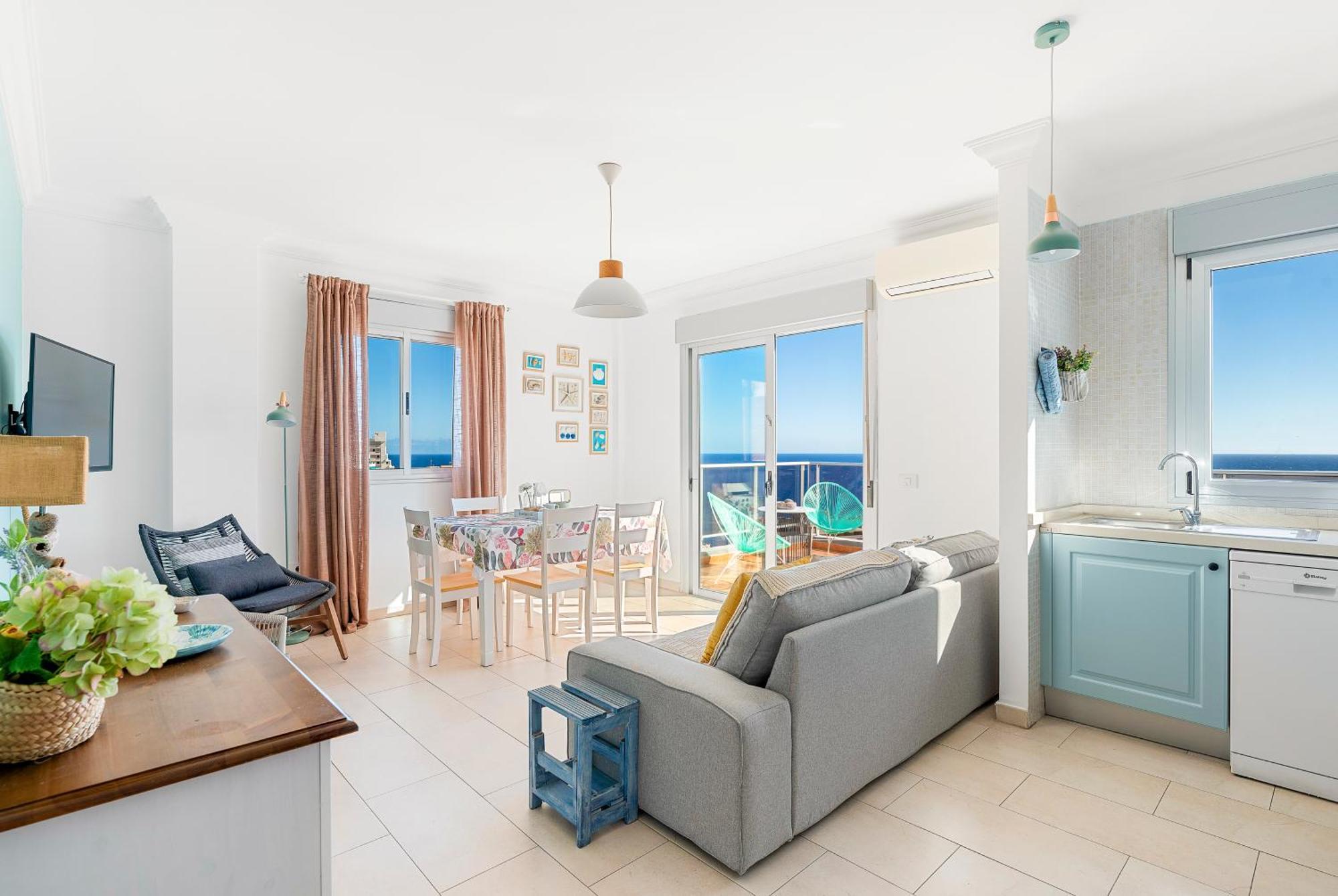 Boutique Apartment With Bbq Terrace And Ocean Views Табайба Экстерьер фото