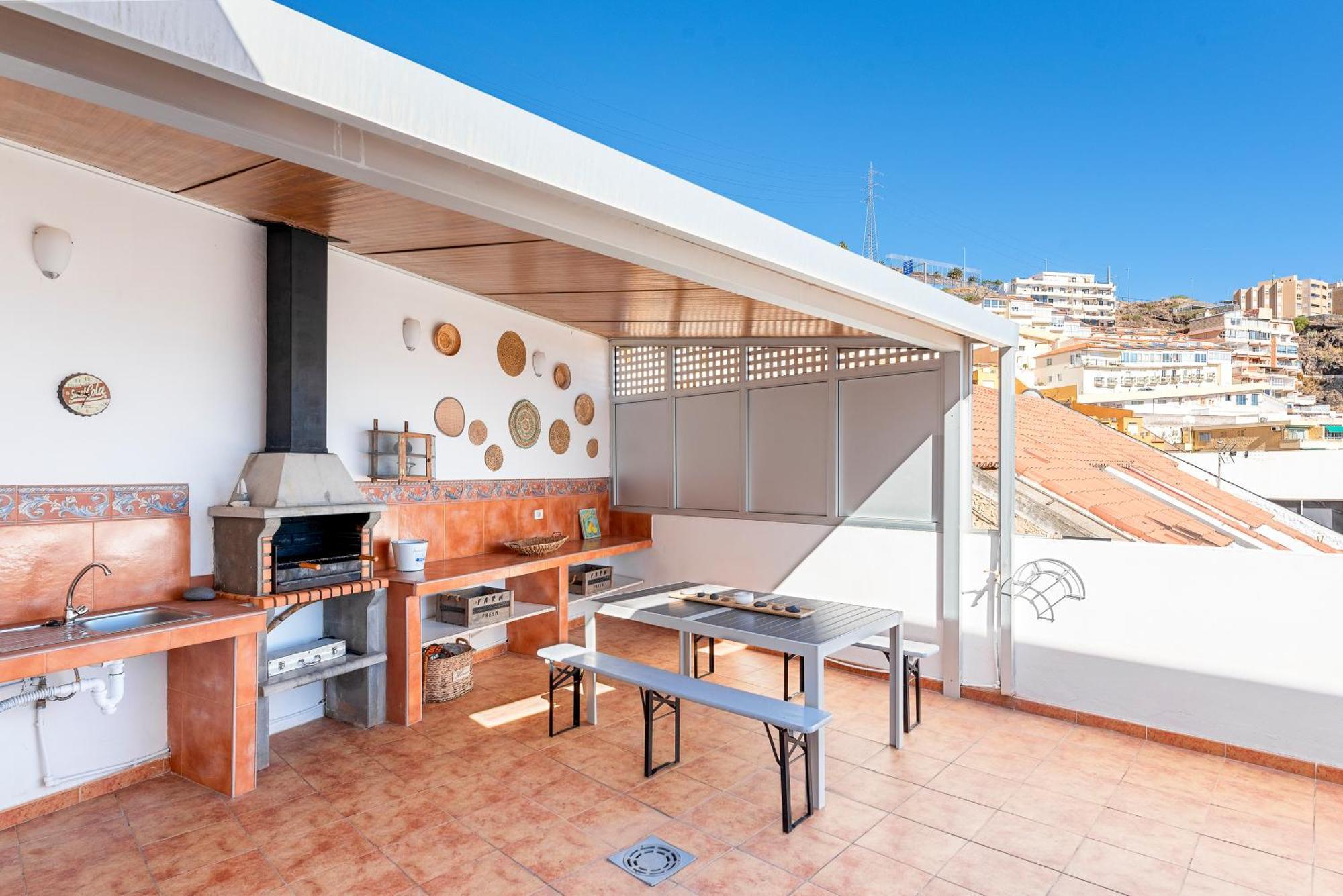 Boutique Apartment With Bbq Terrace And Ocean Views Табайба Экстерьер фото