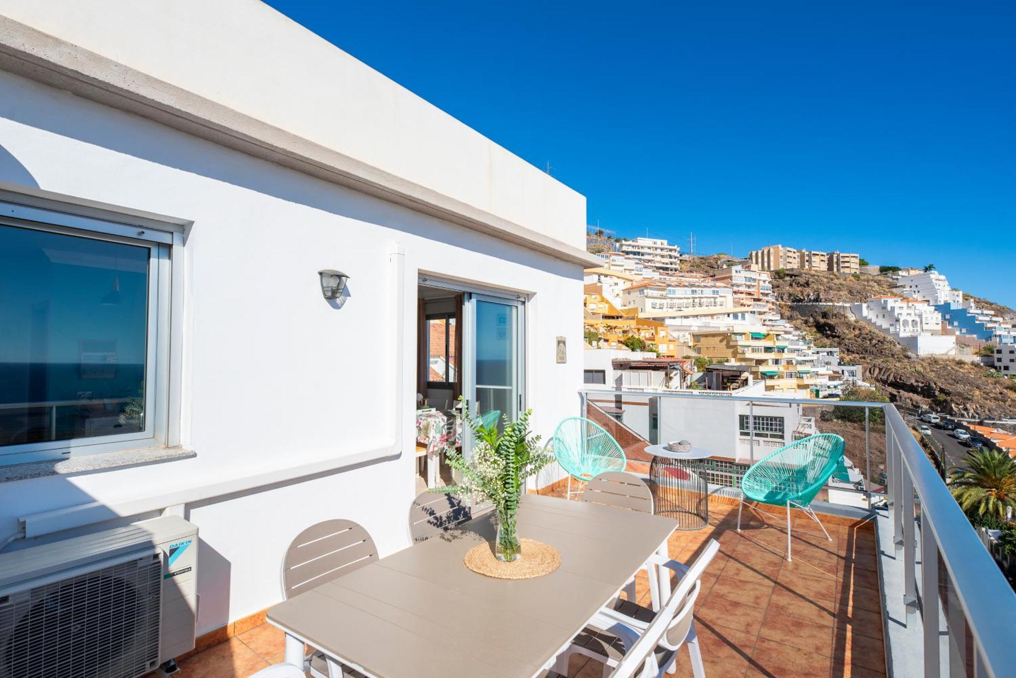 Boutique Apartment With Bbq Terrace And Ocean Views Табайба Экстерьер фото